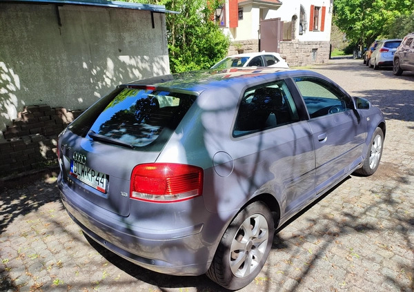 Audi A3 cena 11900 przebieg: 230000, rok produkcji 2004 z Chodzież małe 46